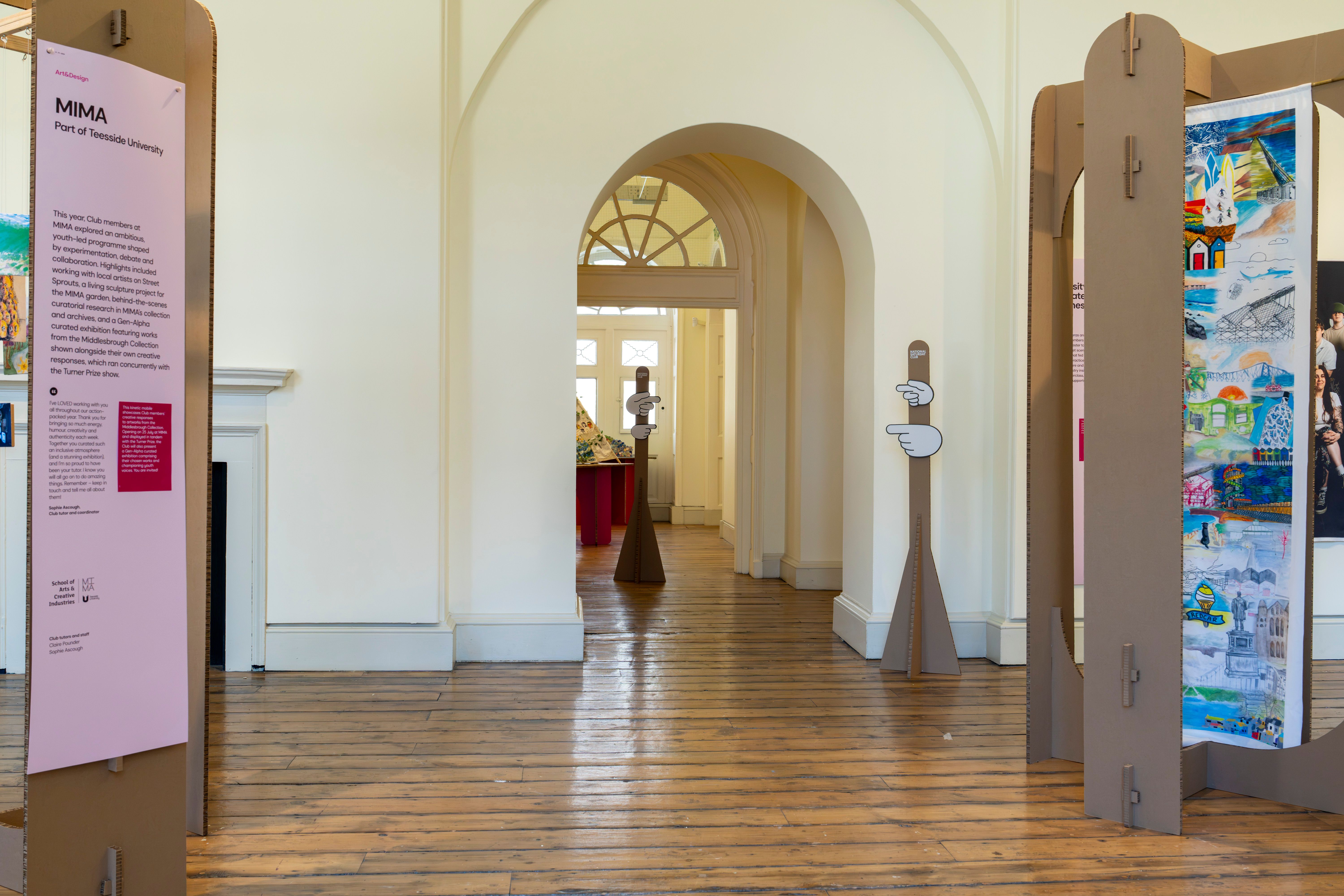 View through the galleries, National Saturday Club Summer Show 2026