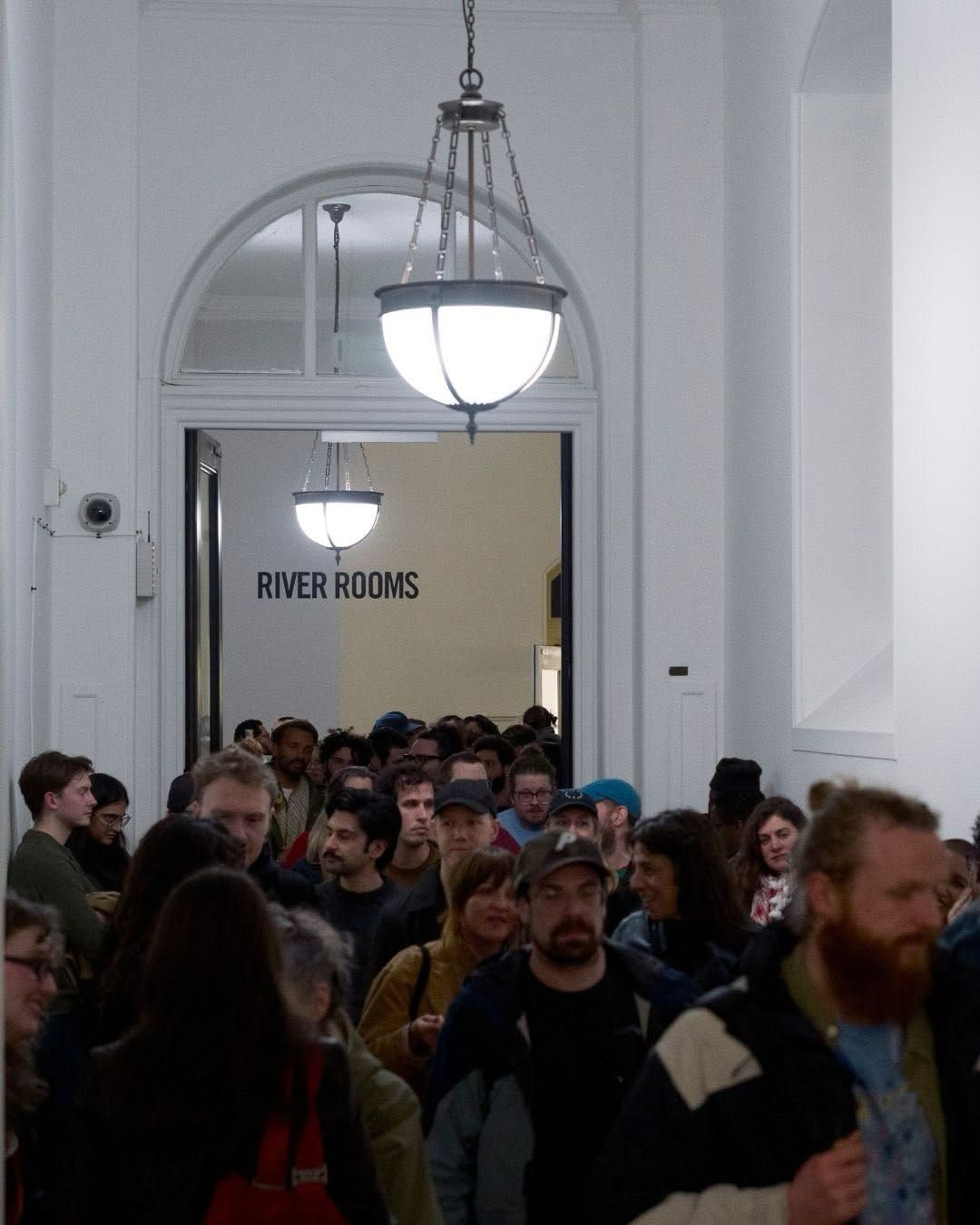 Audience in the River Rooms at Assembly 2026, Somerset House
