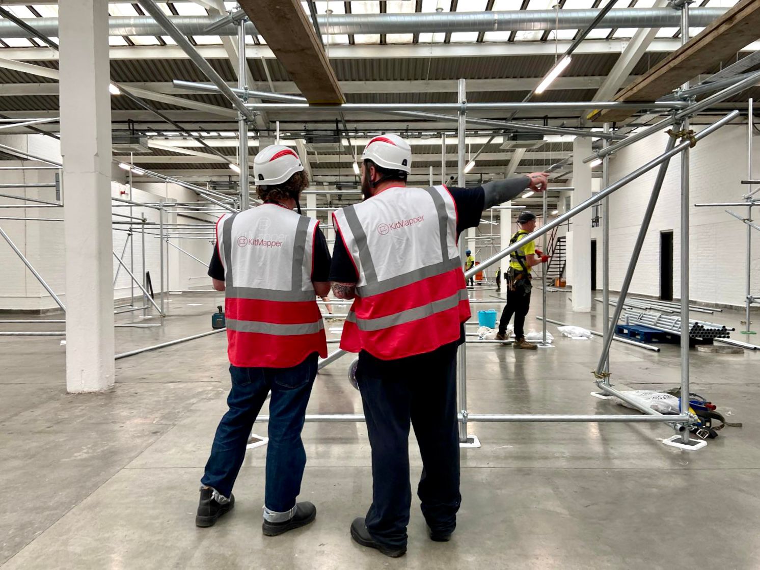 Behind the scenes at RCA2024 School of Architecture installation at Truman Brewery,