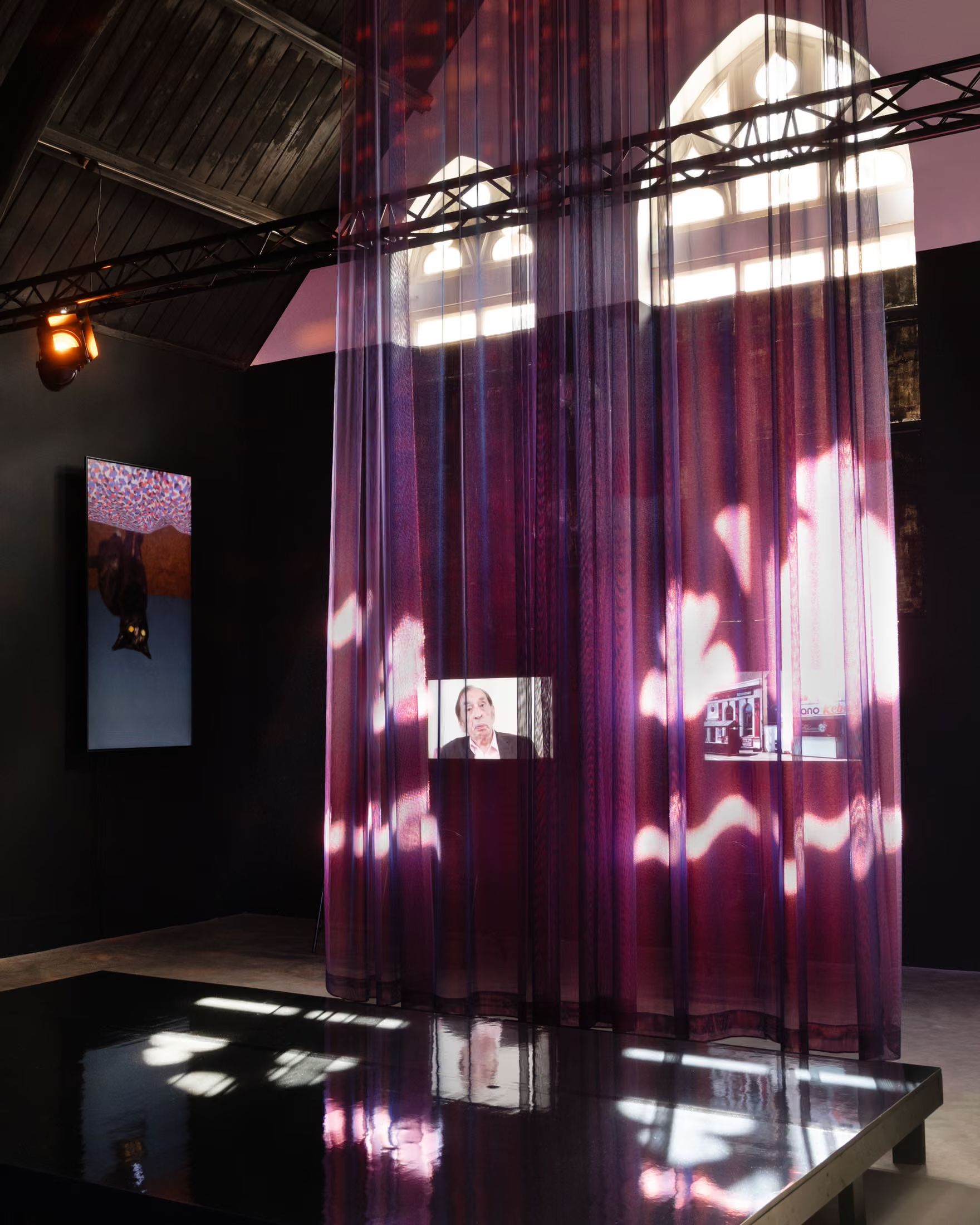 Hilary Lloyd, Very High Frequency, at Studio Voltaire.