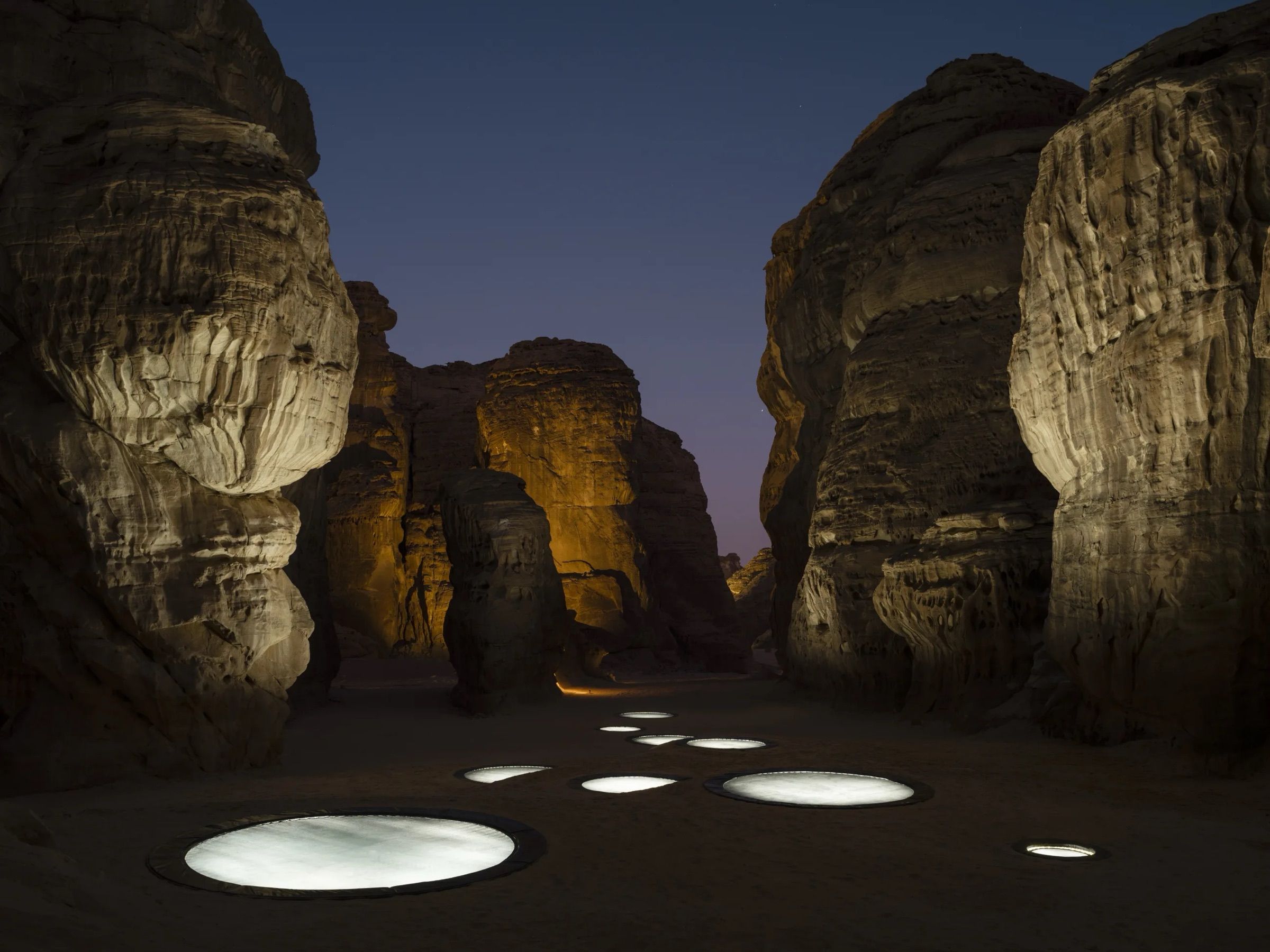 Detail of installation in situ
