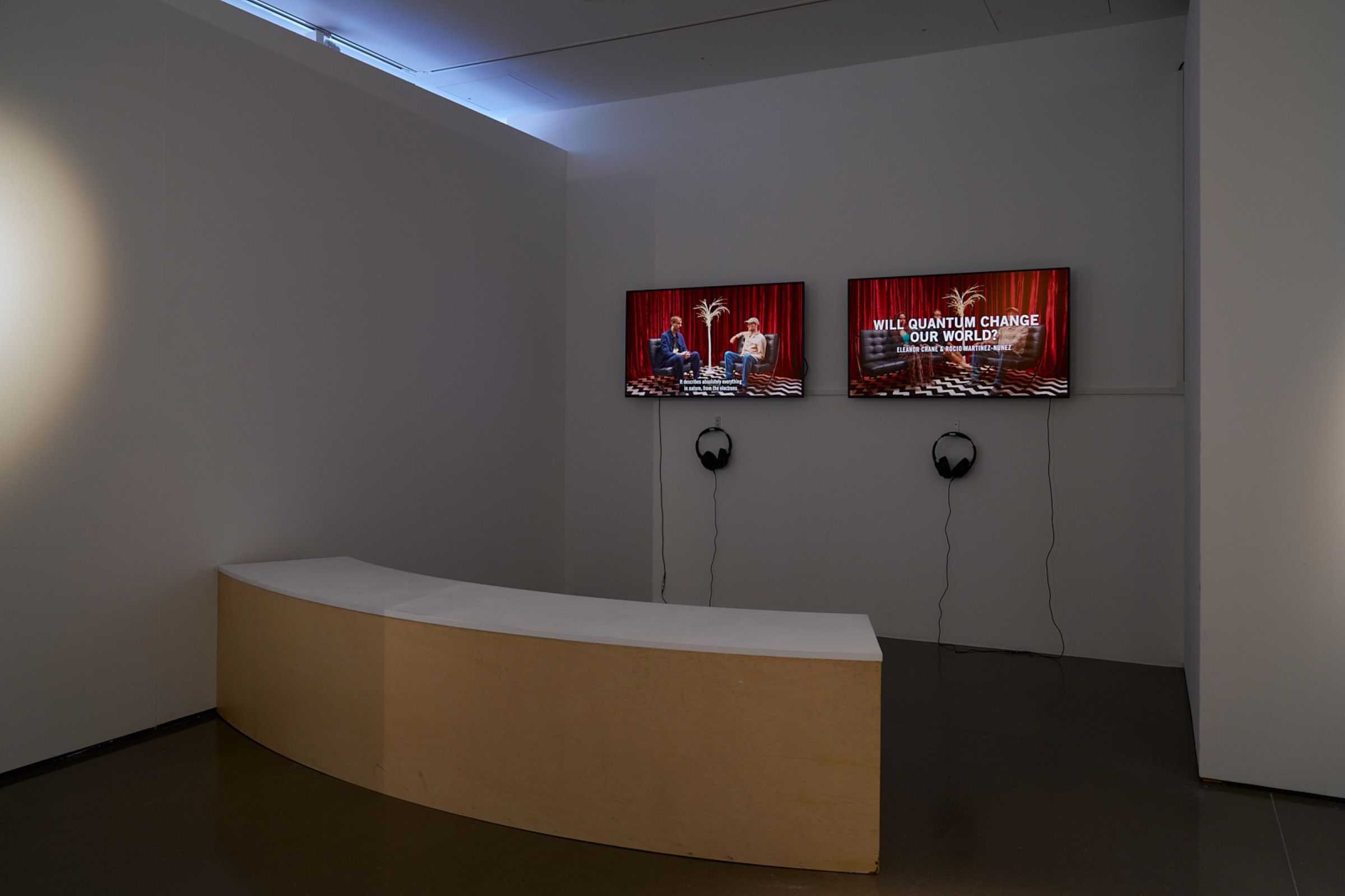 Quantum Untangled exhibition view at Science Gallery London