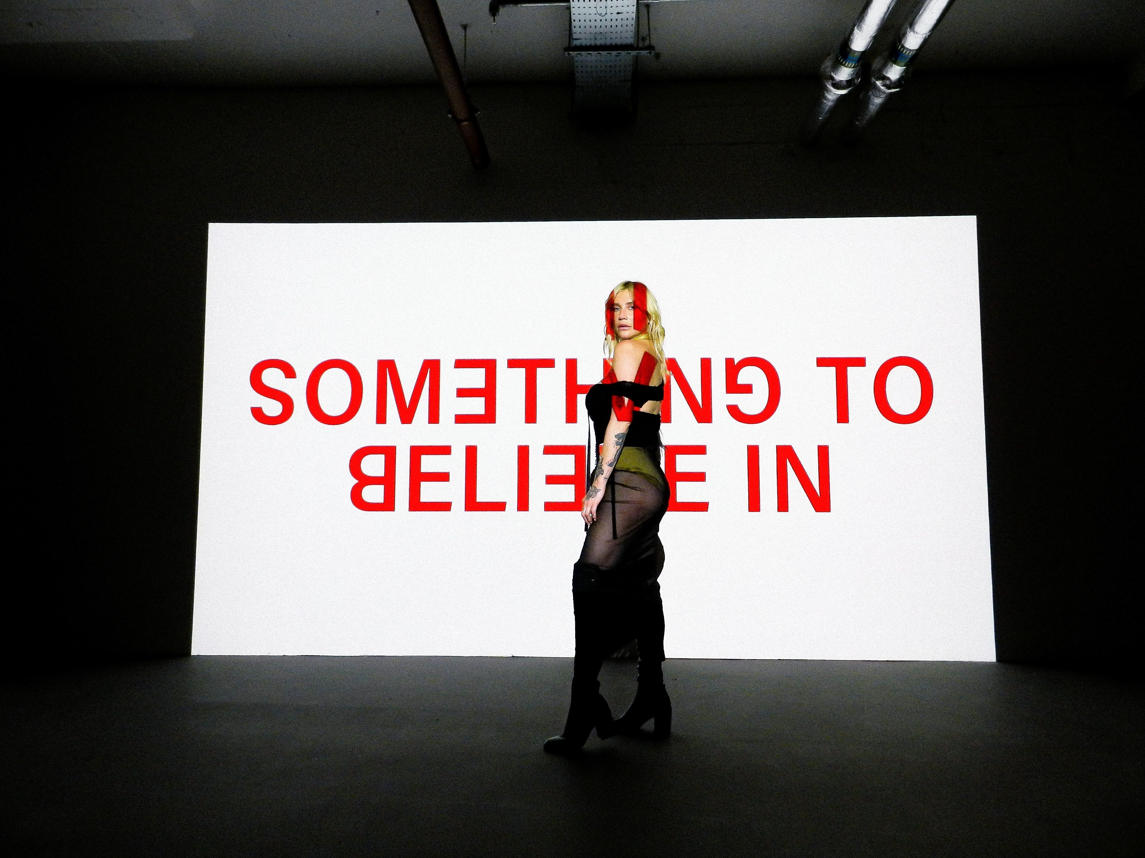 Kesha Gag Order listening event at Dazed Space, London. Photo: Rosanna Elettra