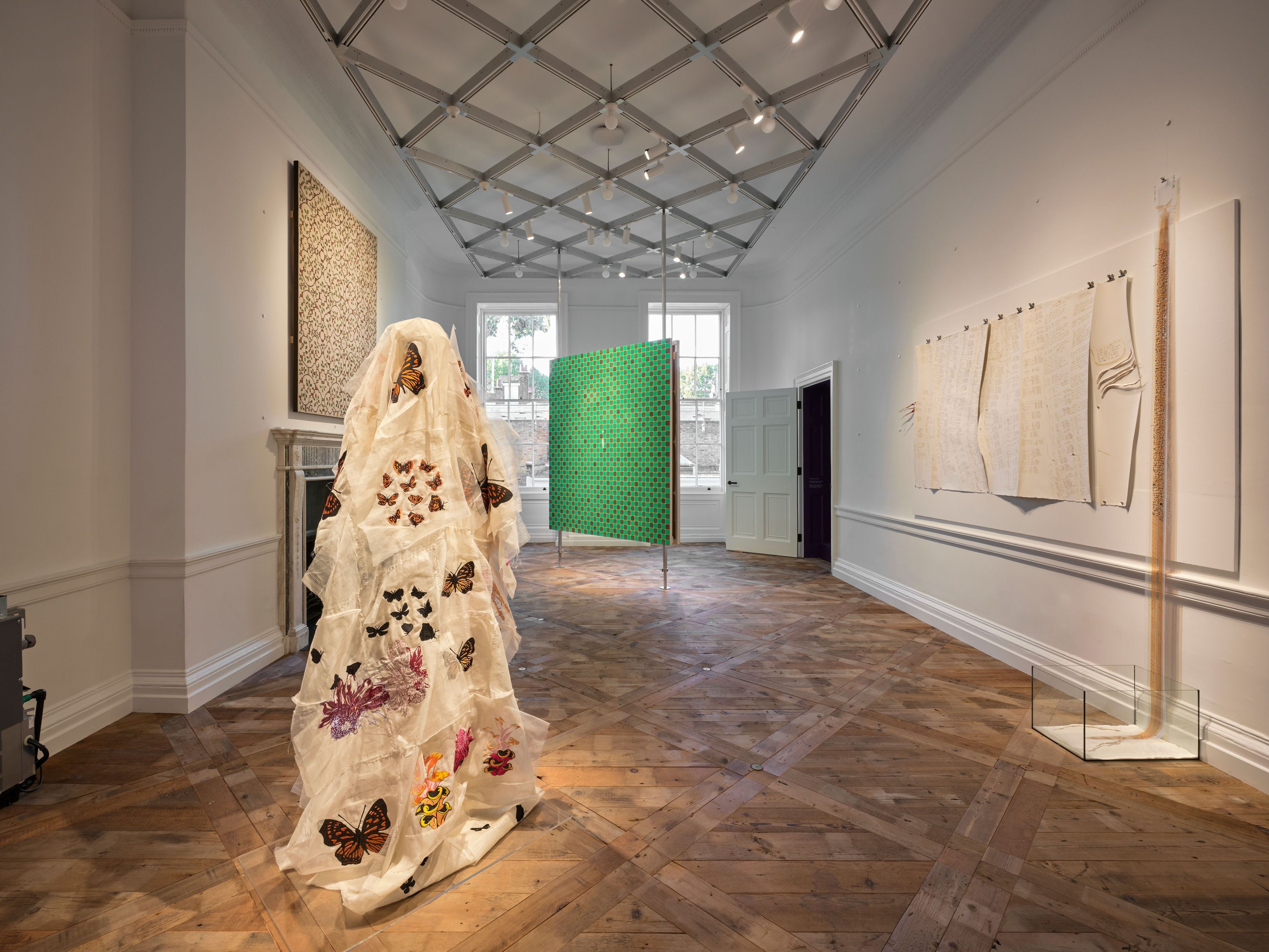Long gallery installation, true names, YDP
