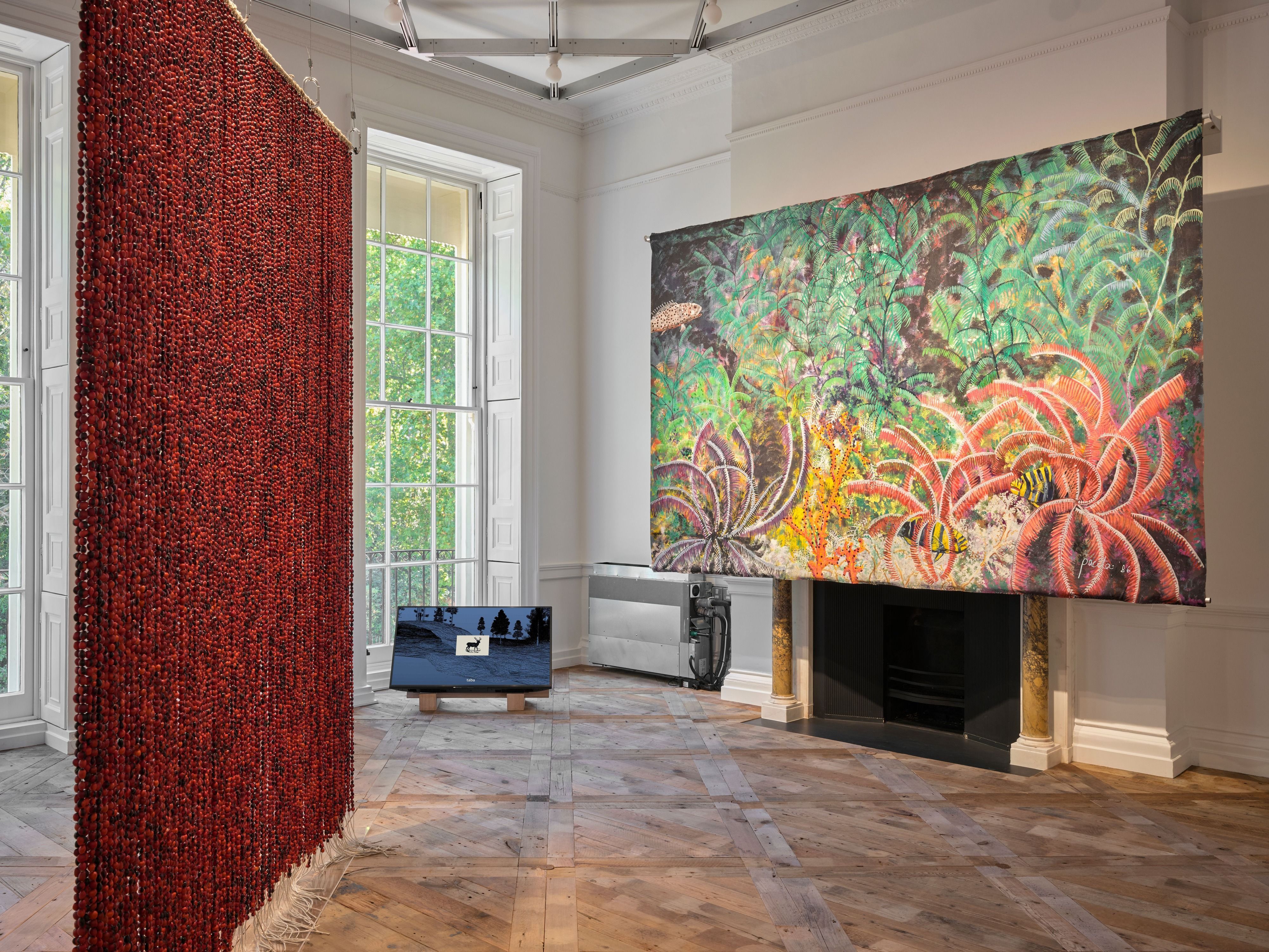 Installation view, true names, YDP