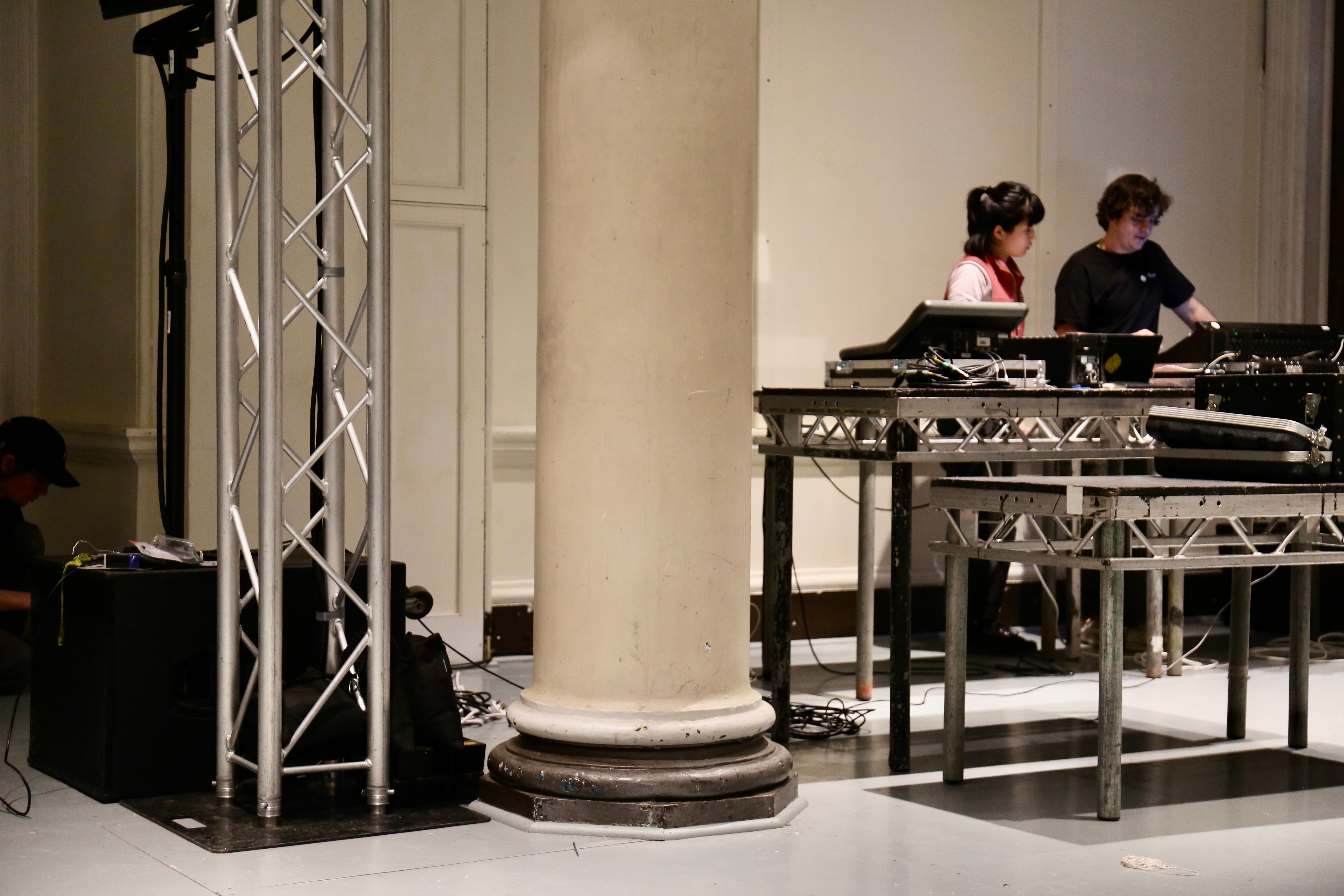Behind the scenes of setting up for Assembly 2024 at Lancaster Rooms, Somerset House