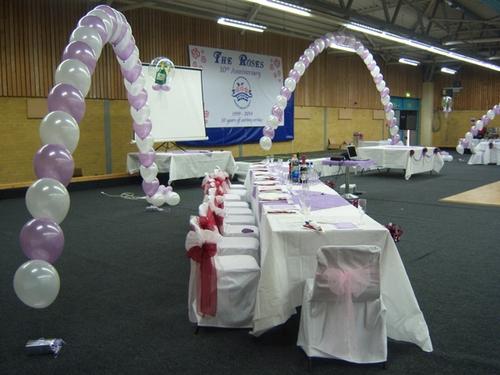Single Balloon Arches at Rivermead