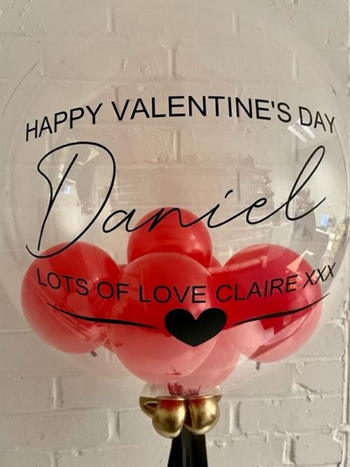 Valentines Bubble - Daniel