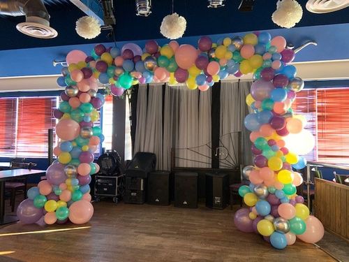 Baby Shower Square Organic Arch