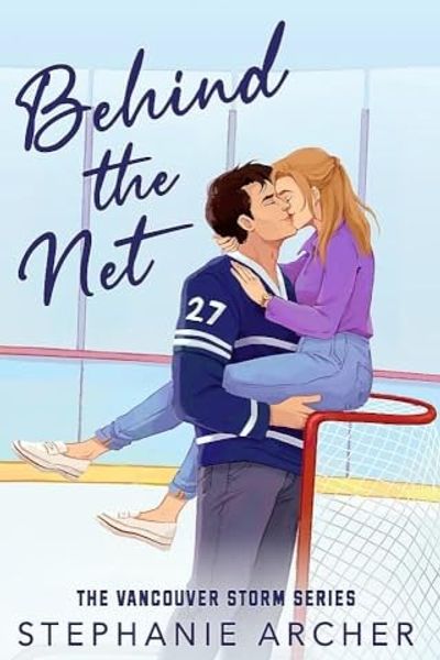 Behind the Net by Stephanie Archer book cover