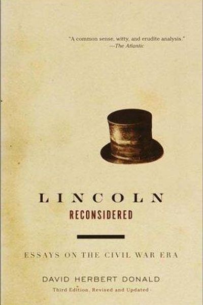 Lincoln by David Herbert Donald book cover