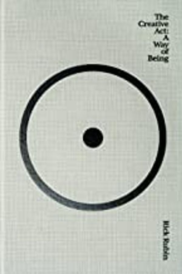 The Creative Act: A Way of Being cover