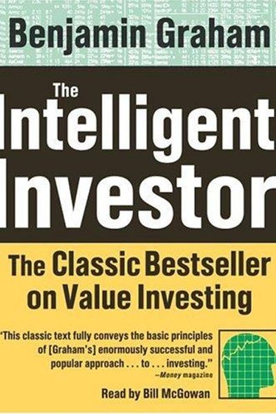 The Intelligent Investor by Benjamin Graham book cover
