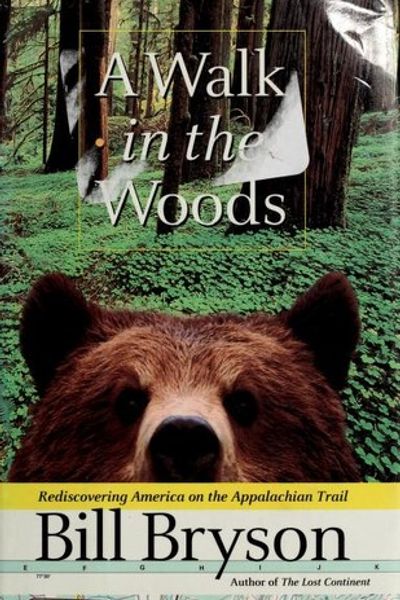A Walk in the Woods by Bill Bryson book cover