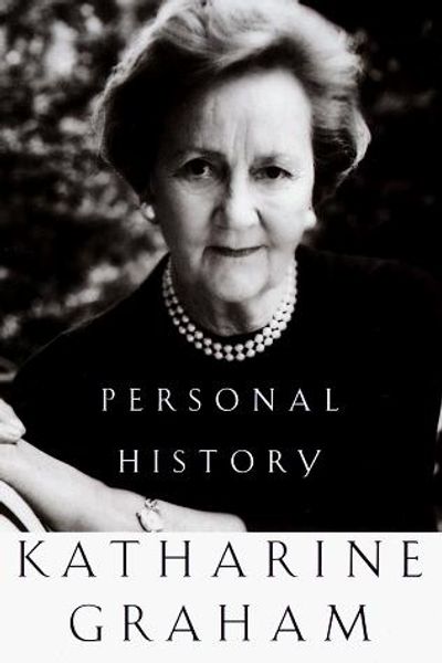 Personal History by Katharine Graham book cover
