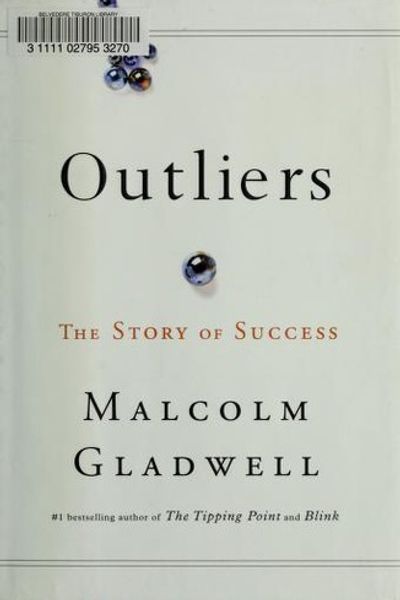 Outliers by Malcolm Gladwell book cover