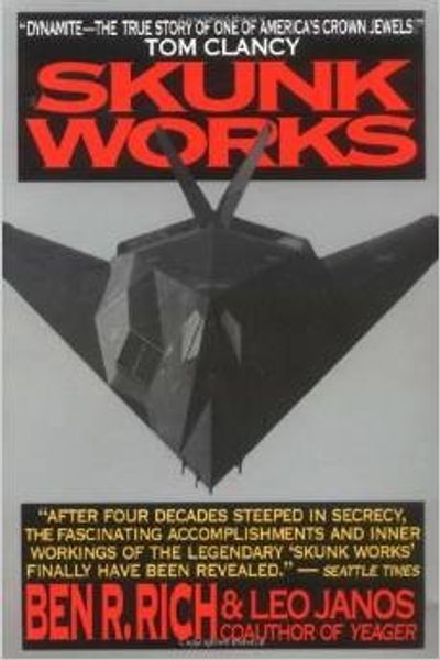 Skunk Works by Ben R. Rich and Leo Janos book cover
