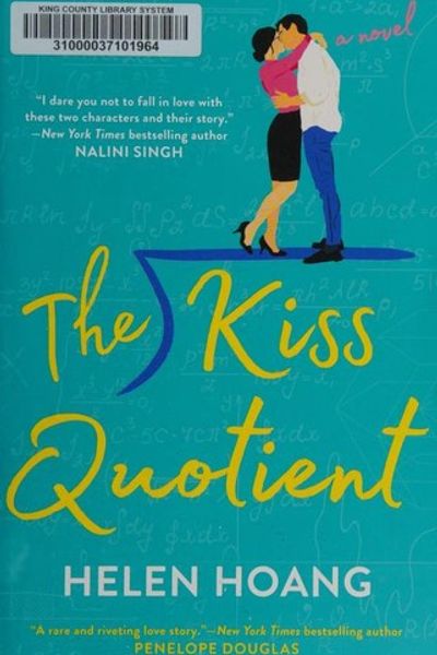 The Kiss Quotient by Helen Hoang book cover