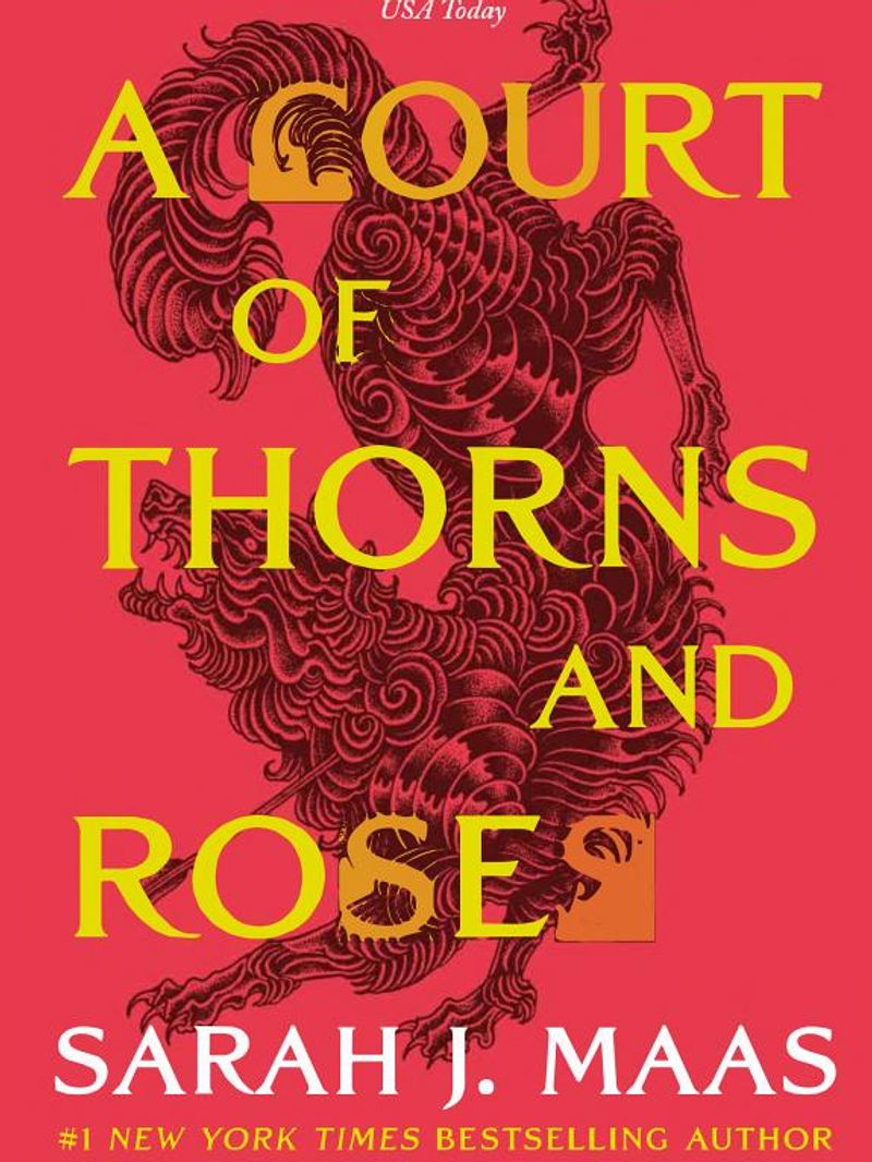 A Court of Thorns and Roses by Sarah J. Maas book cover