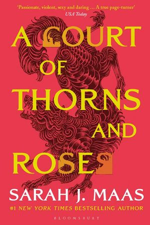 A Court of Thorns and Roses by Sarah J. Maas book cover