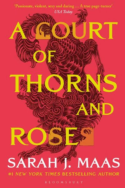 A Court of Thorns and Roses by Sarah J. Maas book cover
