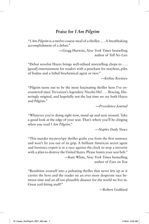 I Am Pilgrim by Terry Hayes book cover