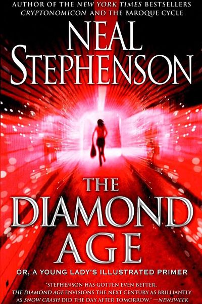 The Diamond Age by Neal Stephenson book cover