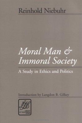 Moral Man and Immoral Society cover