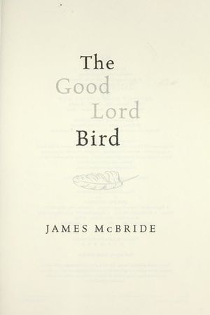 The Good Lord Bird cover