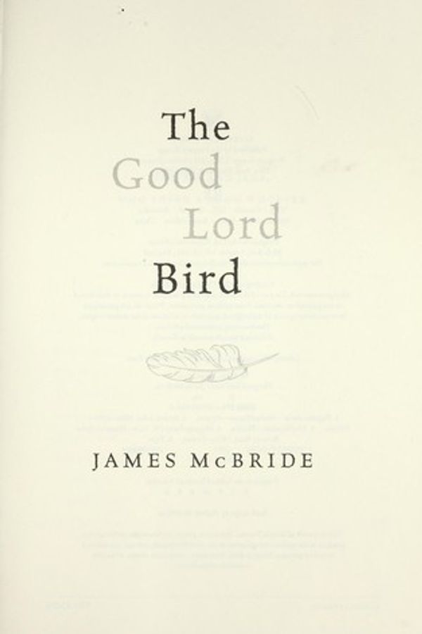 The Good Lord Bird cover