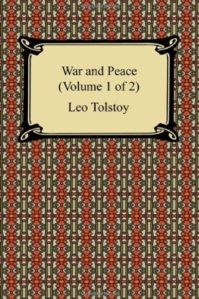 War and Peace by Leo Tolstoy book cover