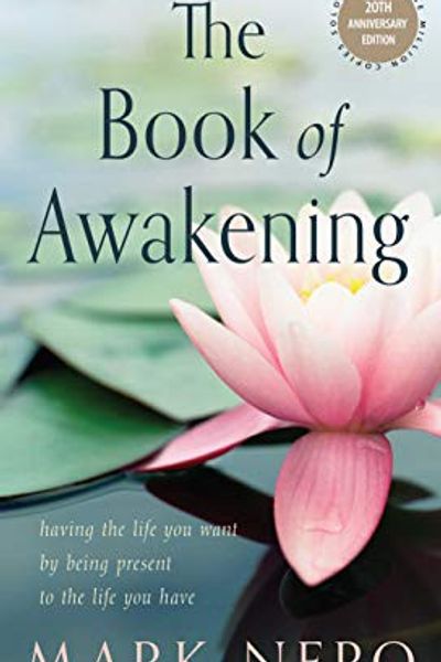 The Book of Awakening: Having the Life You Want by Being Present to the Life You Have by Mark Nepo book cover