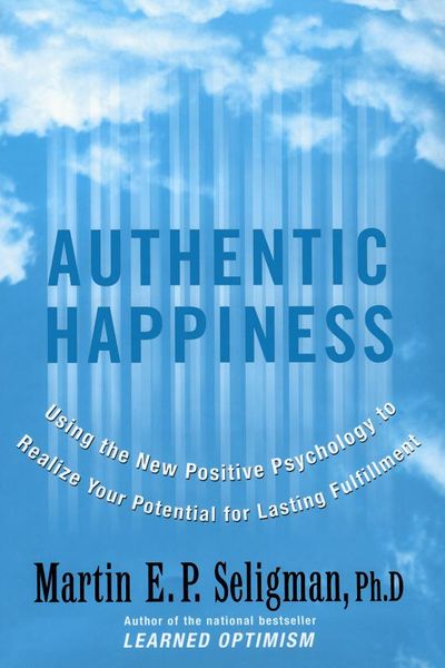 Authentic Happiness by Martin Elias Pete Seligman book cover