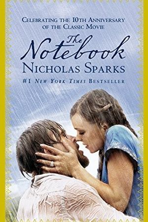 The Notebook by Nicholas Sparks book cover