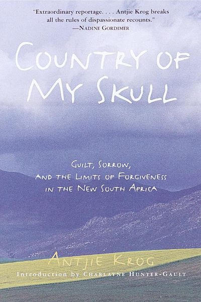 Country of My Skull by Antjie Krog book cover
