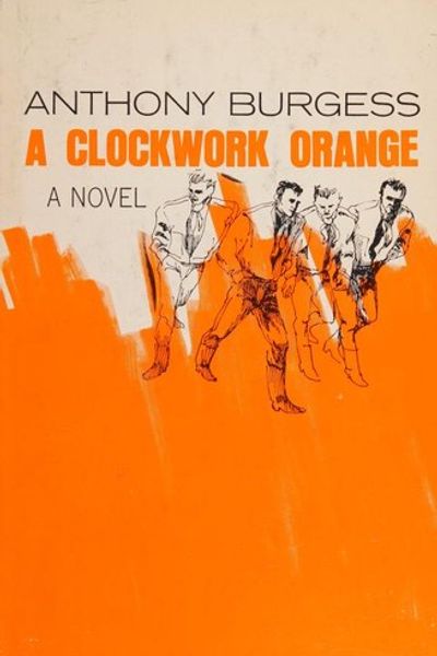 A Clockwork Orange by Anthony Burgess book cover
