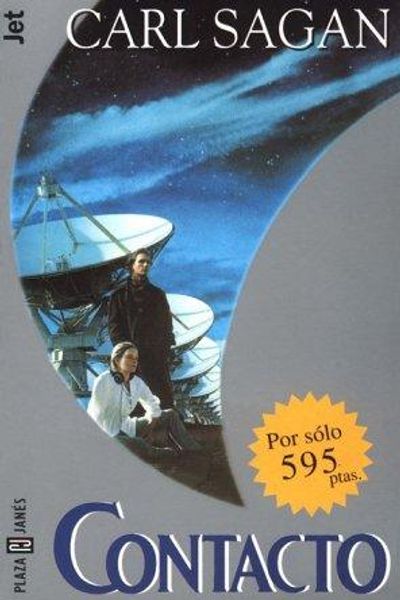 Contact by Carl Sagan book cover