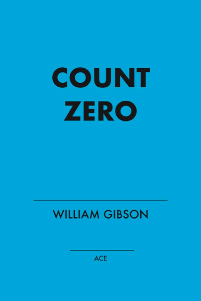 Count Zero by William Gibson book cover