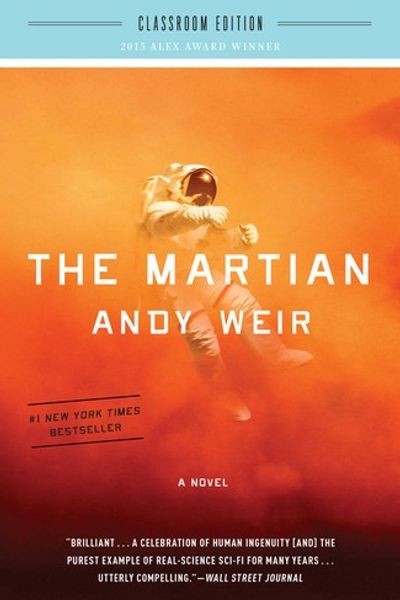 The Martian by Andy Weir book cover