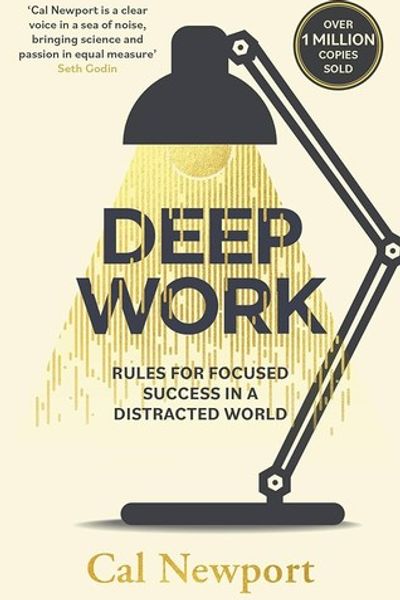 Deep Work by Cal Newport book cover
