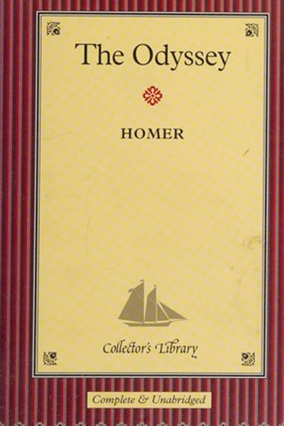 The Odyssey by Όμηρος book cover