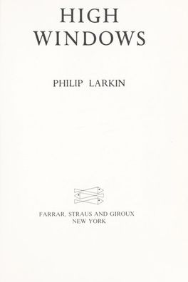 High Windows cover