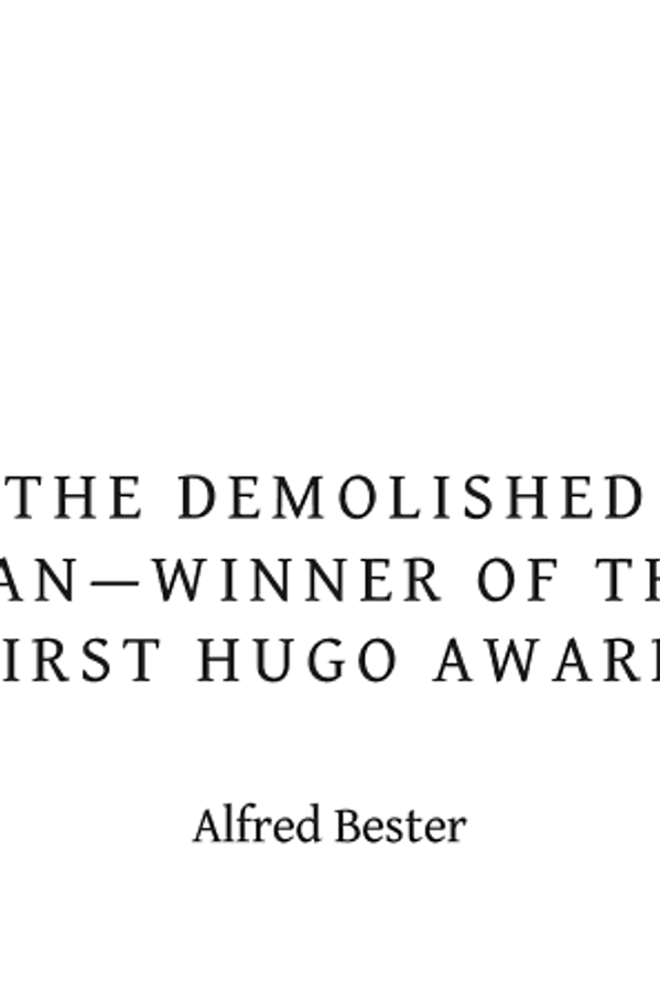 The Demolished Man cover
