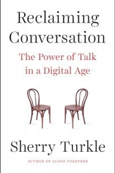 Reclaiming Conversation by Sherry Turkle book cover