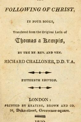 The Imitation of Christ cover