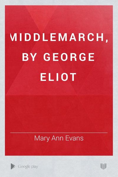 Middlemarch by George Eliot book cover