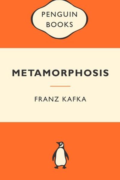 Metamorphosis by Franz Kafka book cover