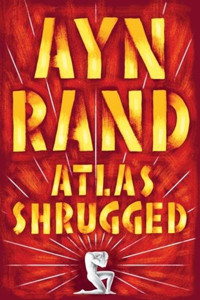 Atlas Shrugged by Ayn Rand book cover