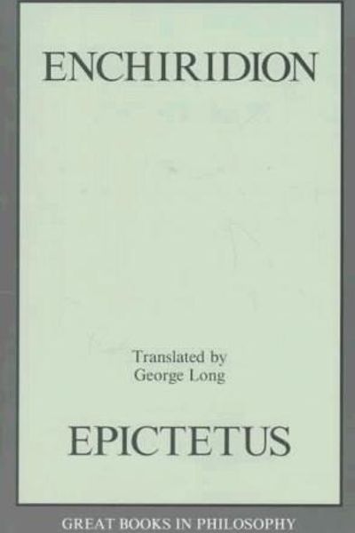 Manual for Living by Epictetus book cover