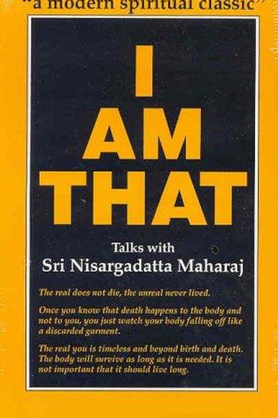 I Am That by Nisargadatta Maharaj book cover